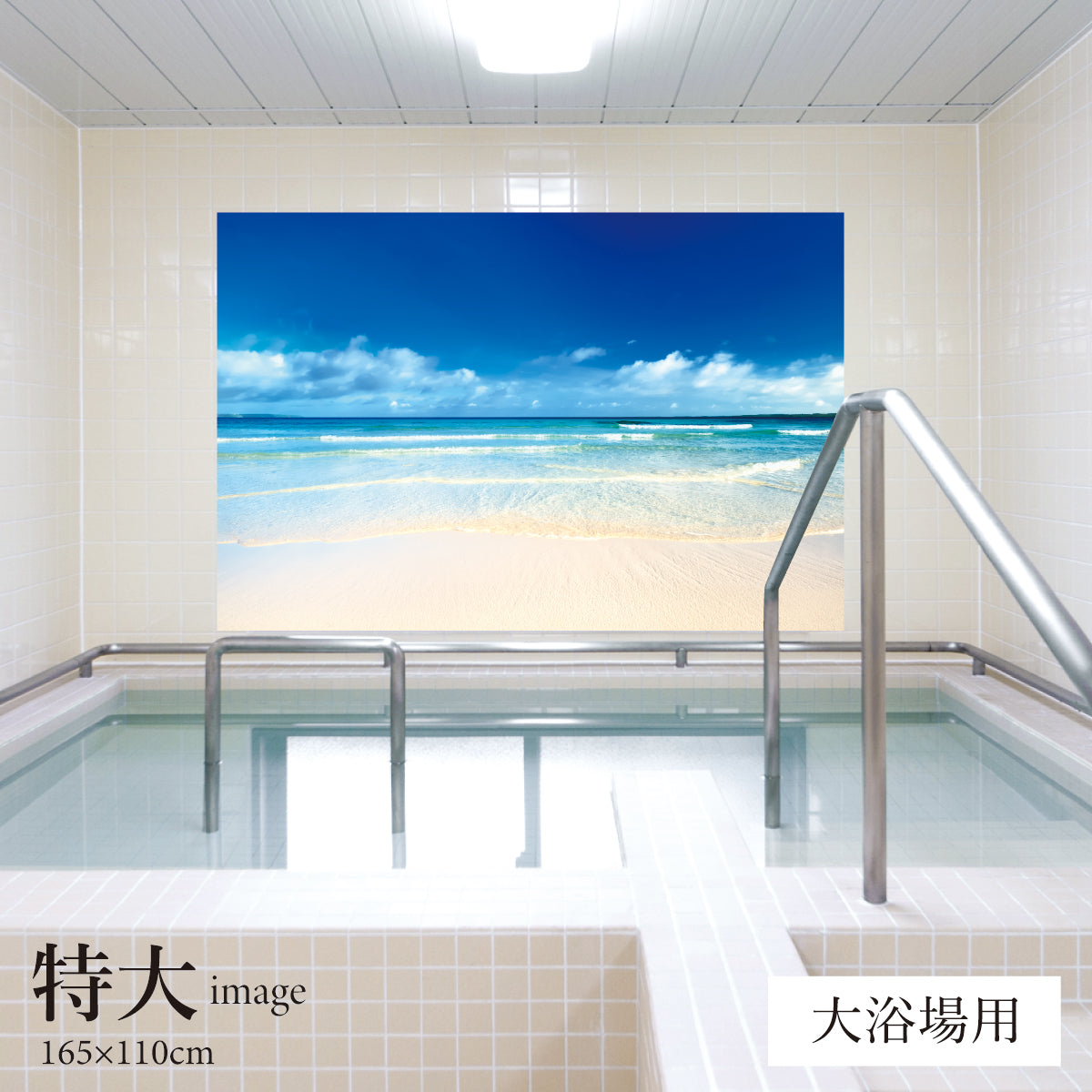 南国の砂浜 【業務用サイズ】