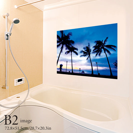 お風呂ポスター サンセットビーチ B2イメージ