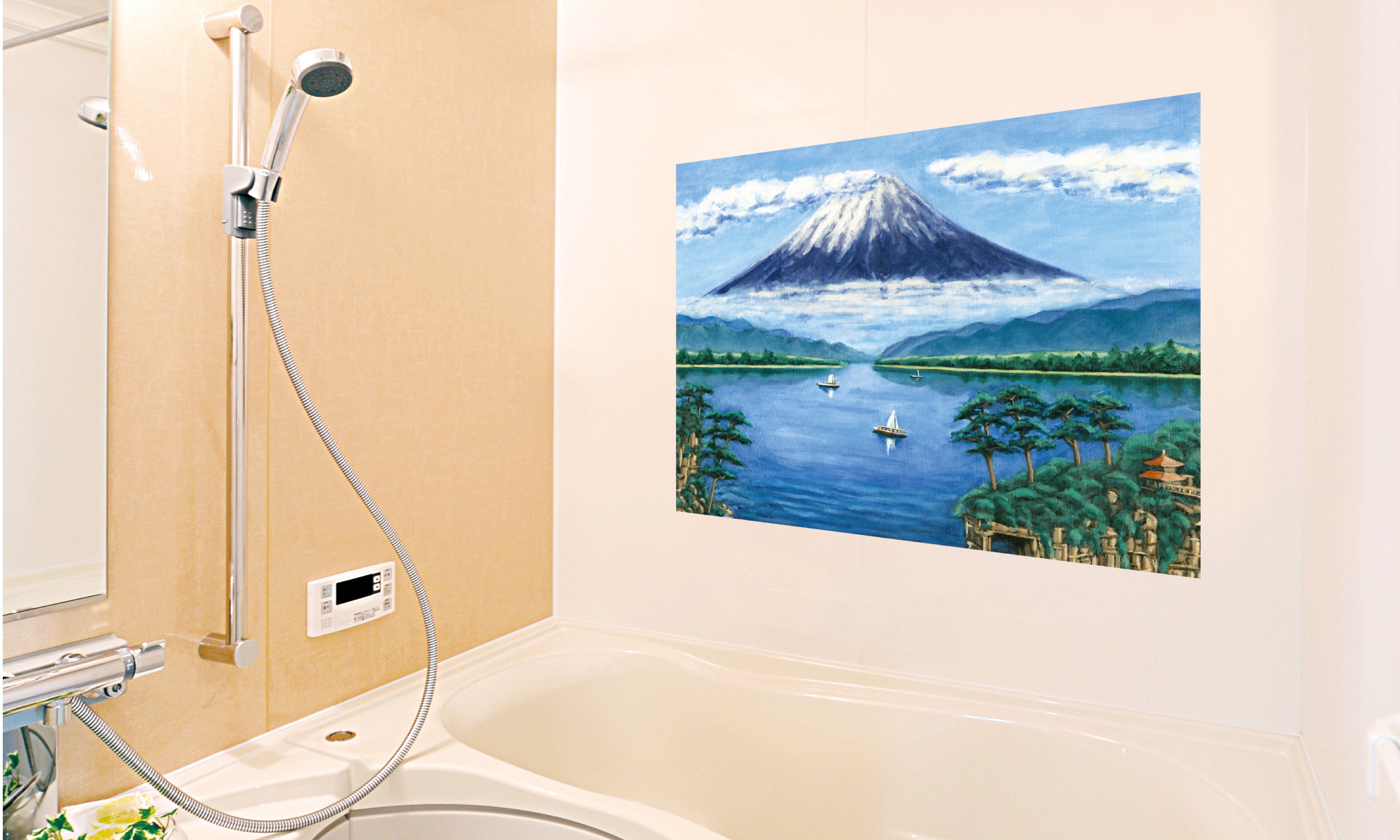 お風呂ポスター銭湯画のイメージ