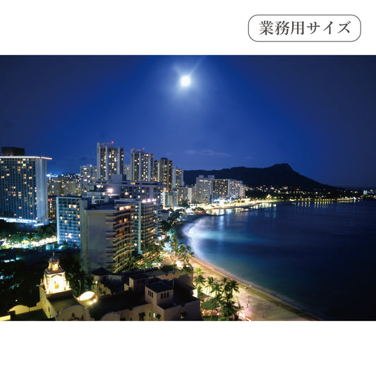 ワイキキビーチの夜景　【業務用サイズ】