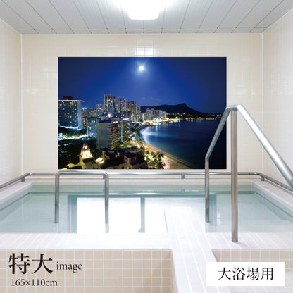 ワイキキビーチの夜景　【業務用サイズ】