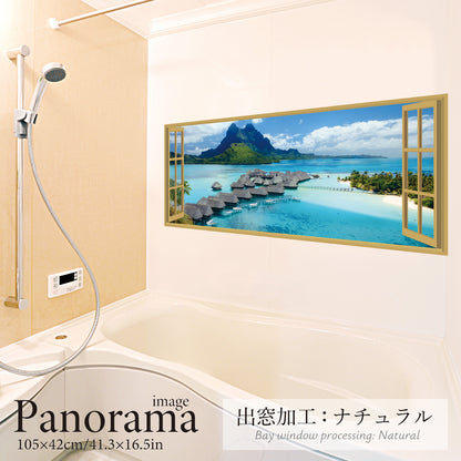 南国のコテージ